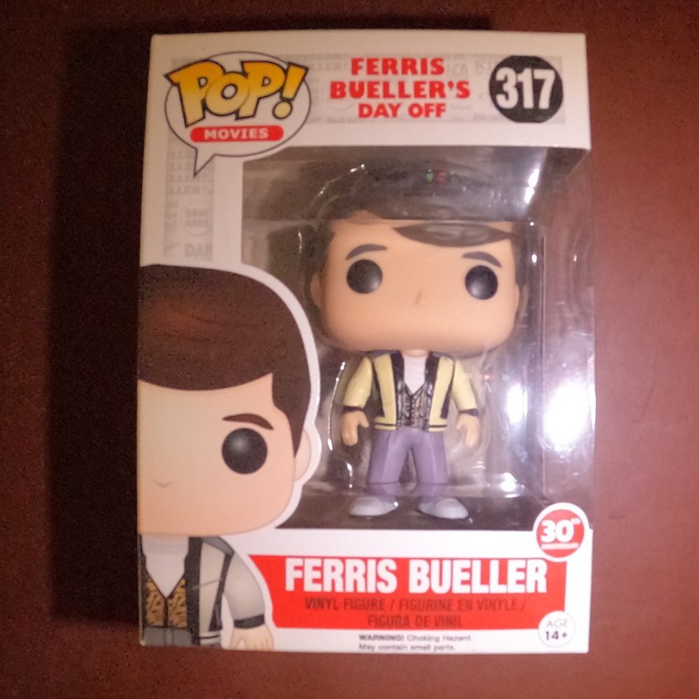 FUNKO MOVIES FERRIS BUELLER POP VINYL FIGURES #317